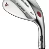 TaylorMade Golf Milled Grind Satin Nickel Chrome Finish Wedge High Bounce 58.12 Right Hand Stiff, LW