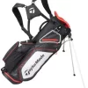 TAYLORMADE PRO 8.0 STAND BAG BLACK/WHITE/RED