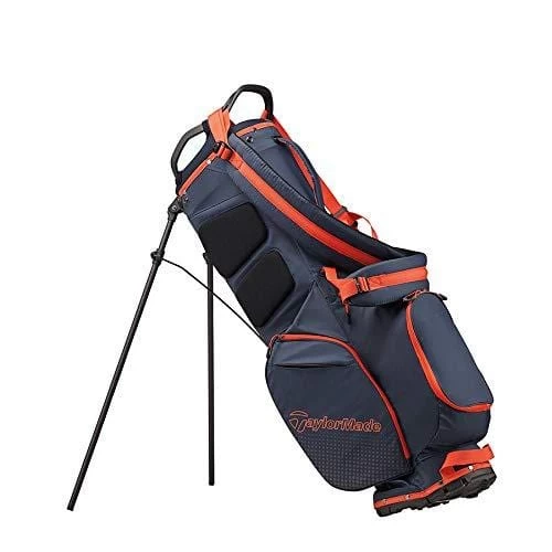 TaylorMade 2019 LiteTech 3.0 Stand Golf Bag, Navy/Blood Orange - Image 6