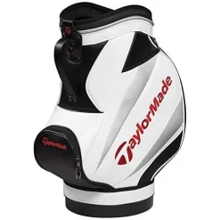 TaylorMade Den Caddie Bag, White/Black/Red