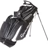 TaylorMade TM15 PureLite Golf Stand Bags, Black/White