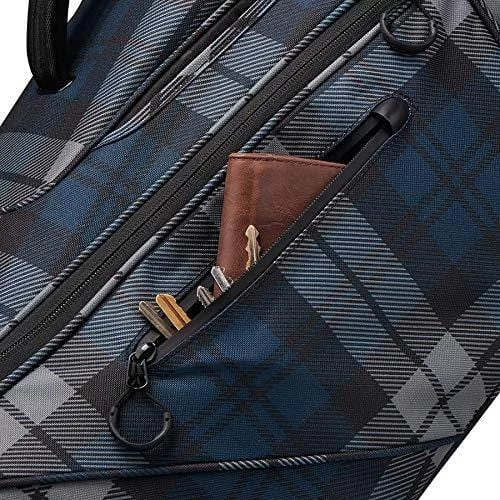 TaylorMade 2019 Flextech Lifestyle Stand Golf Bag, Blue Plaid - Image 3