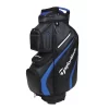 TaylorMade Deluxe Cart Bag Black Blue