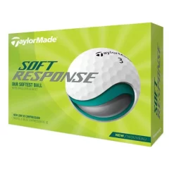 TaylorMade Soft Response 22 Golf Ball Dozen White